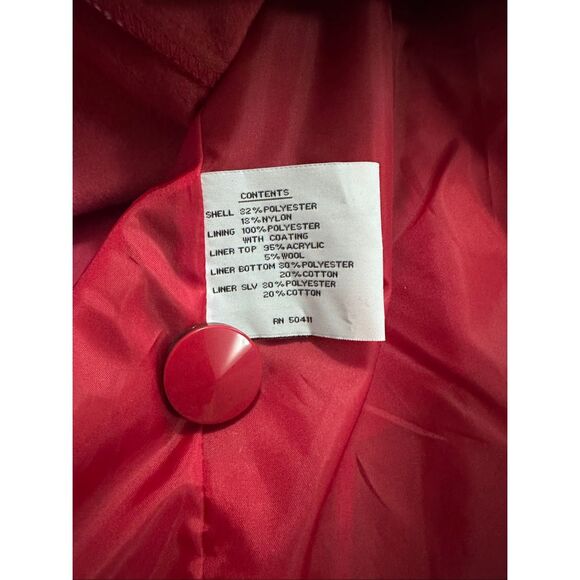 Beautiful Donatella Double Breasted Ruffle Hem Coat - Picture 14 of 15